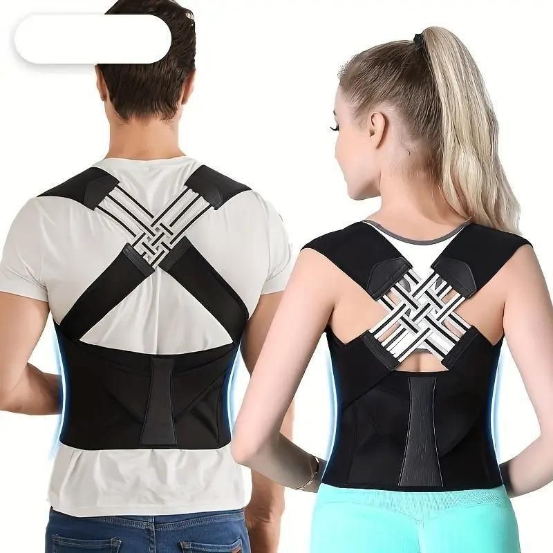 Adjustable Back Posture Corrector – Pain Relief Support Belt for Men & Women